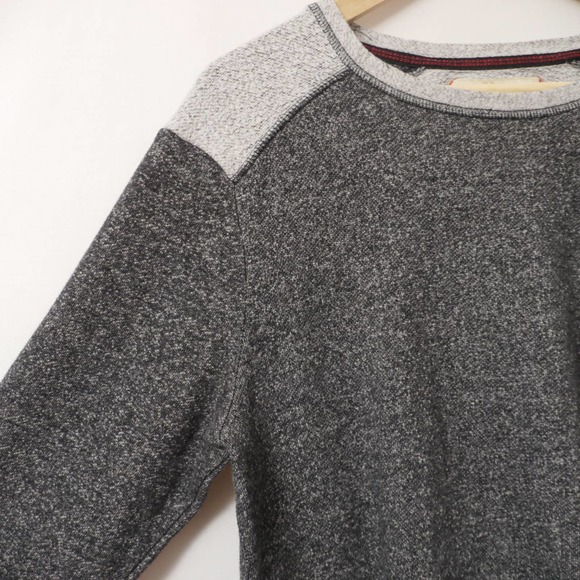 Tommy Bahama Gray Knit Cotton Blend Long Sleeve/ Sweater Size M - Picture 5 of 12